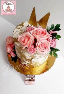 FLOWERS-CAKE